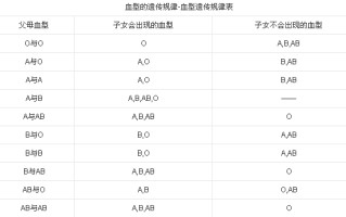 黄金血型是什么血型什么是黄金血型?