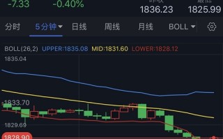 黄金短线加速下跌！金价一度逼近1825美元 分析师：金价恐很快跌向关键支撑