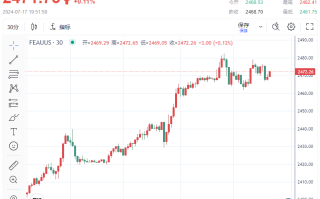 势不可挡！金价一度上破2480、看涨环境下将很快测试2500美元