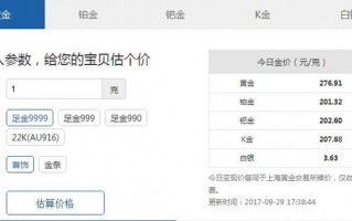 千足金回收多少钱一克最新,今日黄金回收多少钱一克