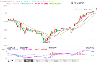 主次节奏：美指反转重回涨势，上看目标108