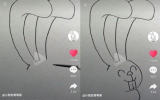 抖音最火的简笔画抖音简笔画可爱