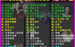 2021网络最火40首歌曲2020抖音网红歌曲