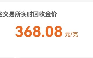 最新黄金回收价格查询黄金回收价格查询今日官网