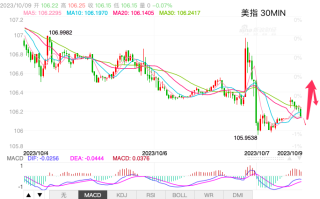 主次节奏：美指弱势反弹，最终回落下行