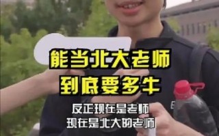 北大教授抖音谈韦东奕数学界名人批韦东奕