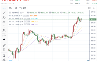 黄金多头“一路高歌”？！美PPI数据好于预期，金价仍站稳1870  市场仍需CPI数据“一锤定音”