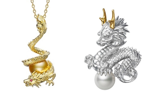 Mikimoto 推出 Pearl Dragon 系列 用黄金与珍珠打开2024神龙之年-第1张图片-翡翠网