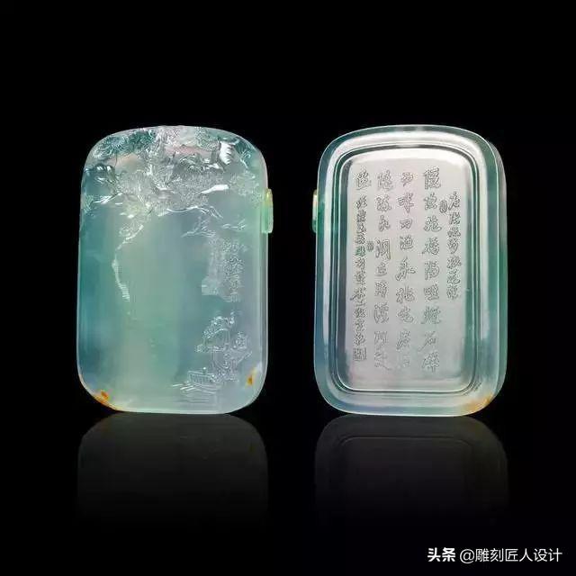 翡翠色雕知识翡翠摆件巧色雕图片-第6张图片-翡翠网