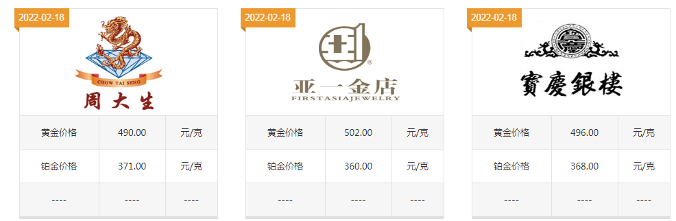 今日黄金回收价格多少钱一克?(2018年7月2日)的简单介绍-第2张图片-翡翠网