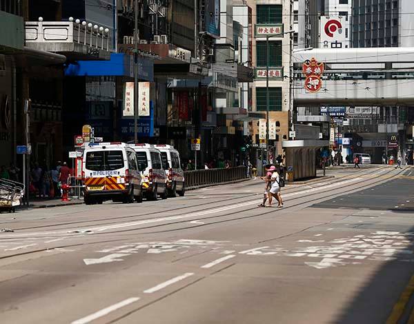 香港五一黄金周街头冷清一香港五一黄金周街头冷清-第1张图片-翡翠网