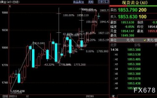 国际金价后市上看1878美元