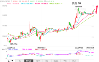 主次节奏：美指强势上涨，冲刺108
