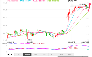 主次节奏：美指延续强势上涨，上看106