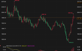 黄金在1970上方波动，收益率陡升表明2024年美国经济将放缓