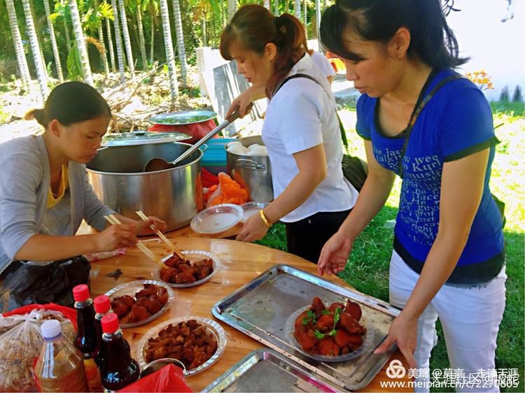 我和定安粽子有个约会--美食品鉴亲子团走进定安粽子工坊-第10张图片-翡翠网