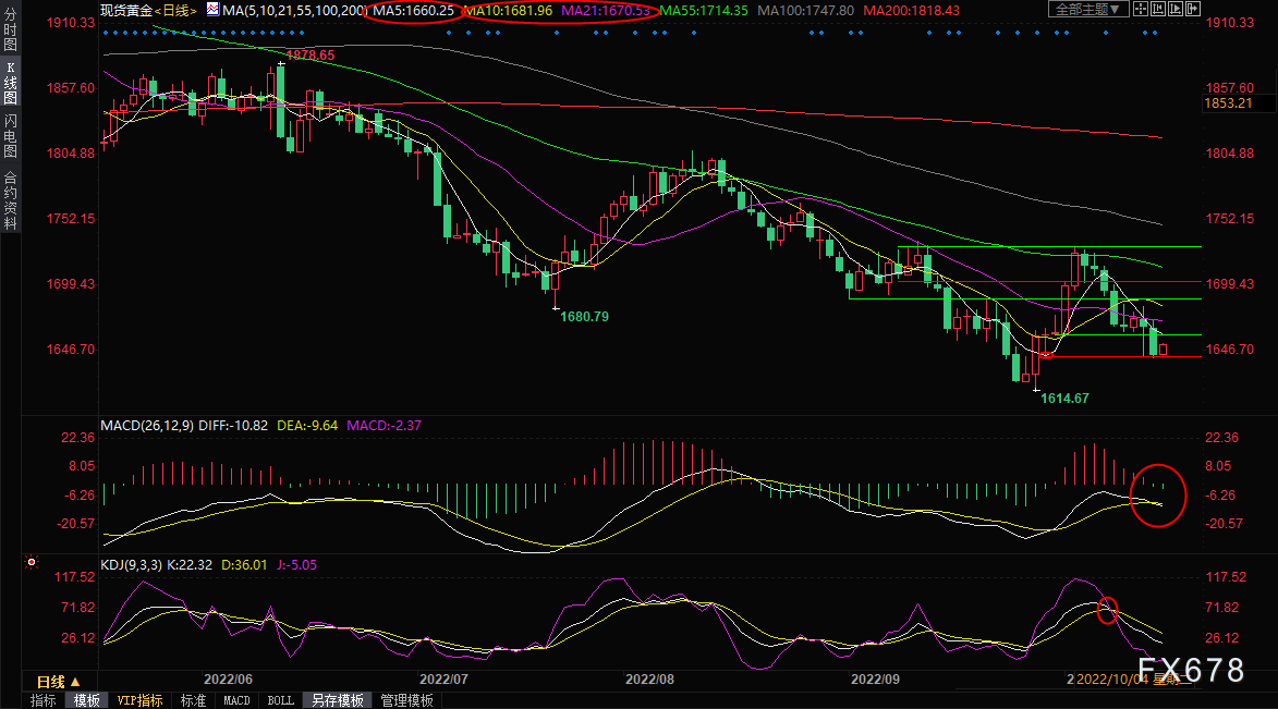 现货黄金交易策略：英国政府努力**致美元回落，金价反弹关注1660阻力-第1张图片-翡翠网