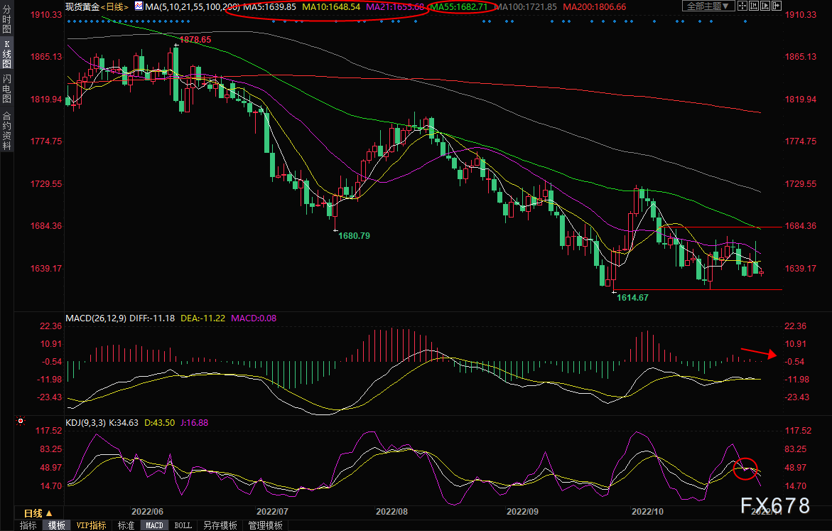 现货黄金短线交易策略：金价退守1630，关注初请和非制造业PMI数据-第1张图片-翡翠网