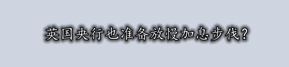 英国央行也准备放慢加息步伐？-第1张图片-翡翠网