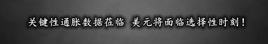 关键性通胀数据莅临 美元将面临选择性时刻！-第1张图片-翡翠网