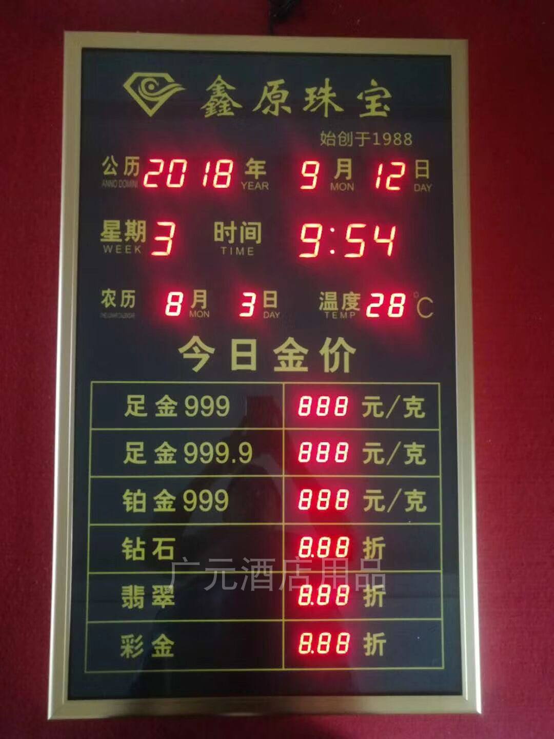 中国黄金今日金价,黄金今日金价-第2张图片-翡翠网