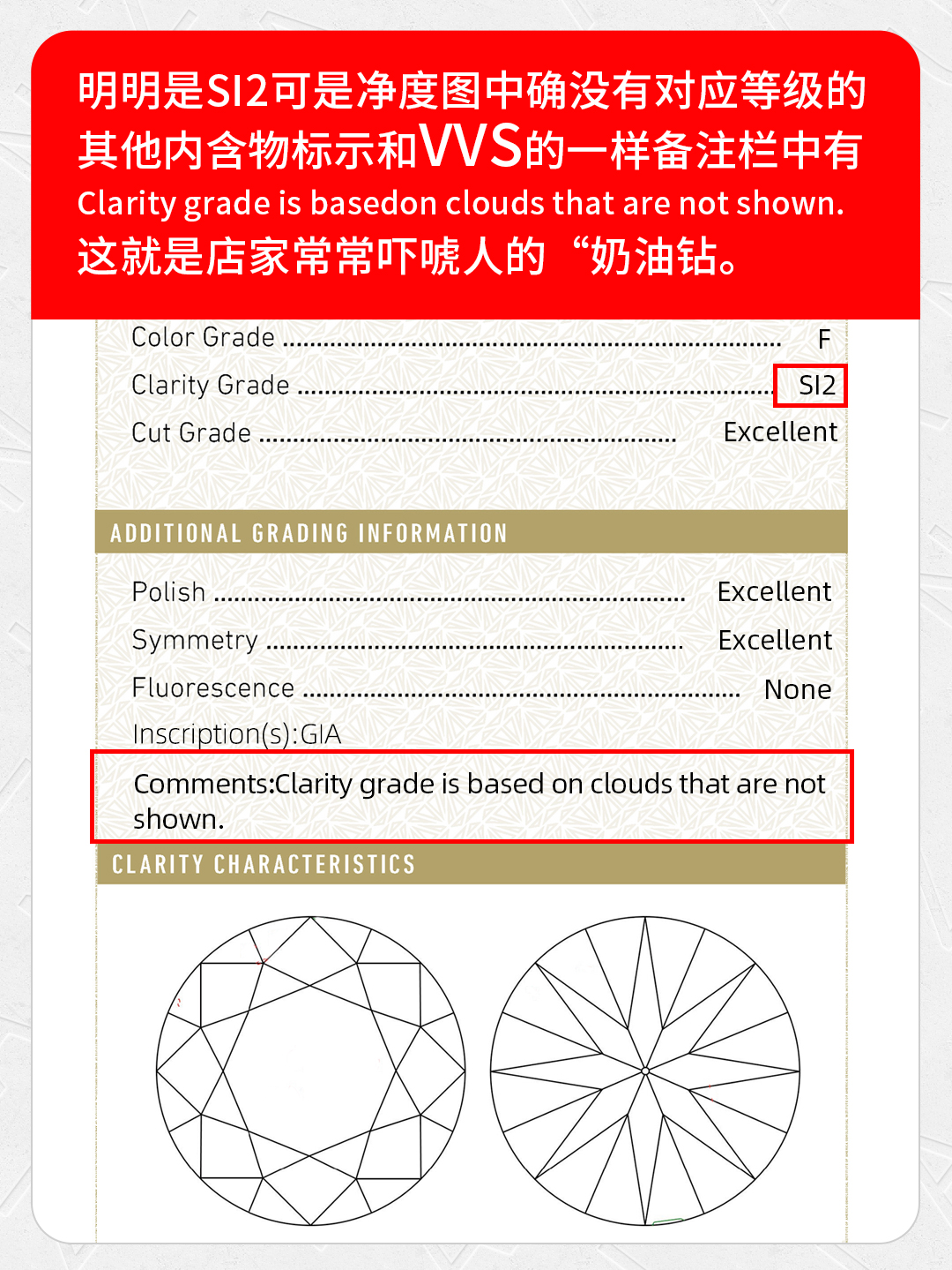 怎么跟客人解释钻石的净度如何介绍钻石的净度话术-第2张图片-翡翠网