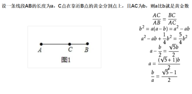 关于黄金分割的比值约为多少的信息-第1张图片-翡翠网